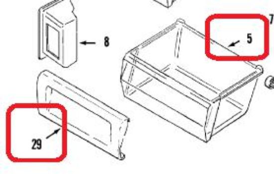 Picture of 61005622 PAN ASSY., CRISPER (LWR)