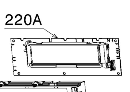 Picture of BOARD USER INTERFACE CONFIGVCU