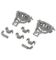 Picture of Bosch & Siemens Dishwasher Rack Tine Clip Kit - 00428344 