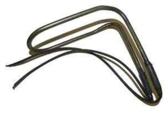 Picture of Defrost Heater with Defrost Thermostat. 