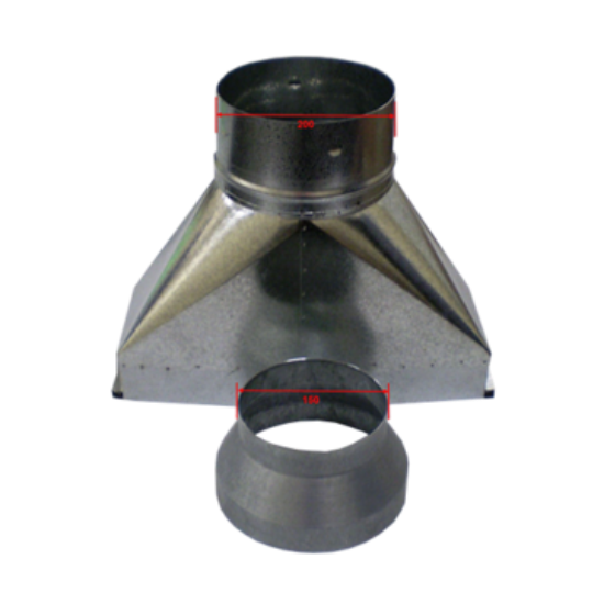 Picture of ADAPTOR FLUE FOR 5708DM R/H