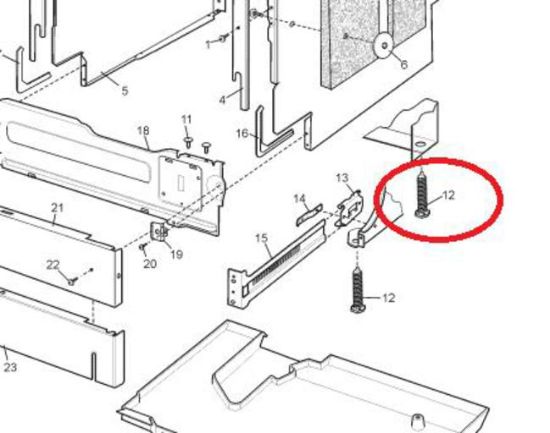 Picture of adjustable foot, 59MM
