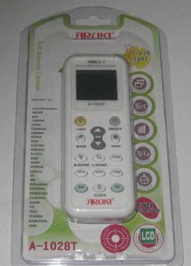 Picture of Air Conditioner Universal Remote A-1028T 