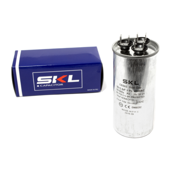 Picture of AIR CONDITIONING CAPACITOR 35+2.5µF 450V - SKL