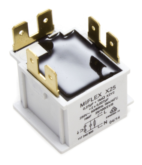 Picture of ANTI-NOISE CAPACITOR 0,27µF - ZANUSSI 117240800