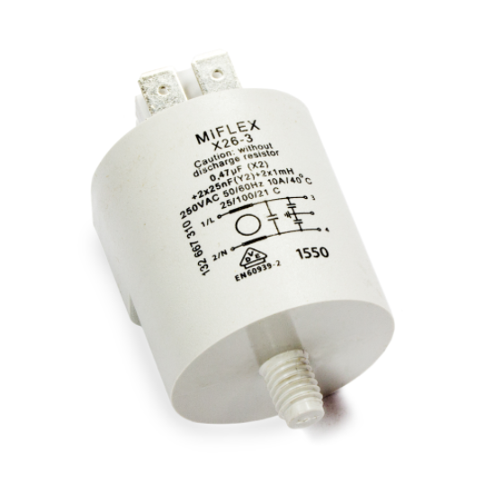 Picture of ANTI-NOISE CAPACITOR 0,47µF - ZANUSSI 132667310