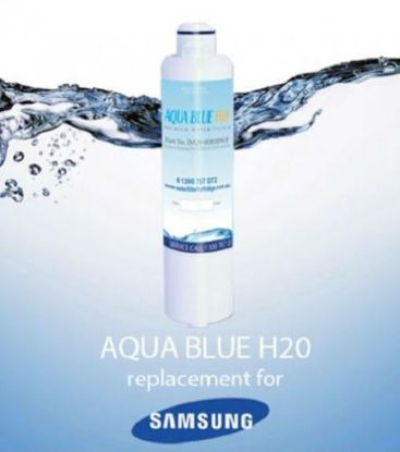 Picture of Aqua Blue Water Filter Replacement for Samsung DA29-00020B For SAMSUNG FRIDGE 