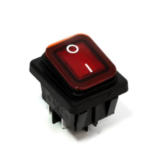 Picture of BIPOLAR RED LIGHT SWITCH 16A 6,3mm 