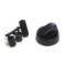 Picture of BLACK OVEN KNOB WITH RIDUCTIONS - UNIVERSAL