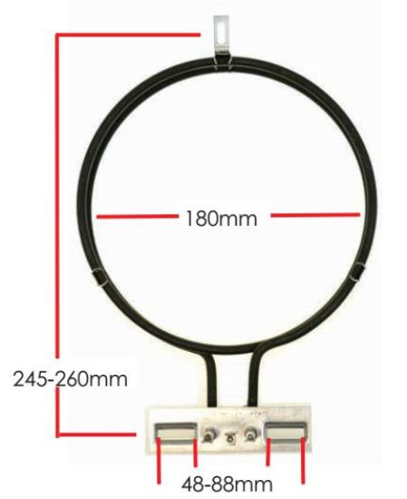 Picture of ELEMENT FAN 2000W For BLANCO OVEN