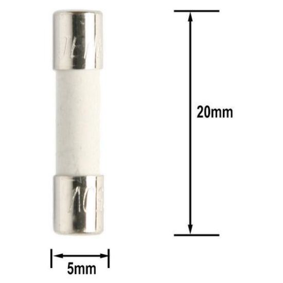 Picture of Fuse AFD Ceramic Slow Blow  6.3 amp 5 