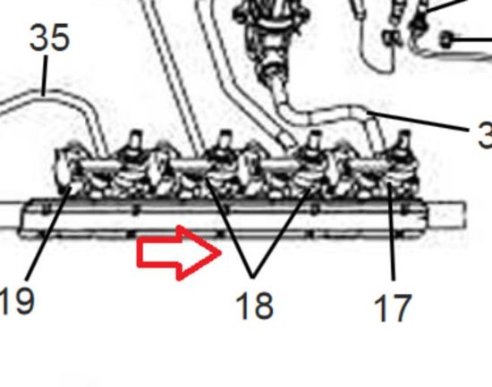 Picture of GAS VALVE SEMI RAPID F/F