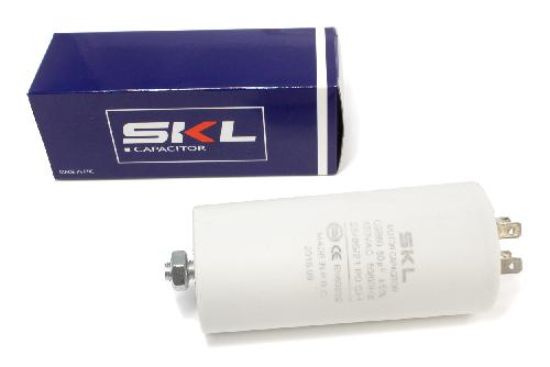 Picture of Capacitor 60µF. Dimensioni: Ø50x105mm. 450Va 
