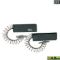 Picture of Carbon Brush- without holder (Pack 2)
 Wid: 13.5mm, lent: 43,3mm For bosch washing machine