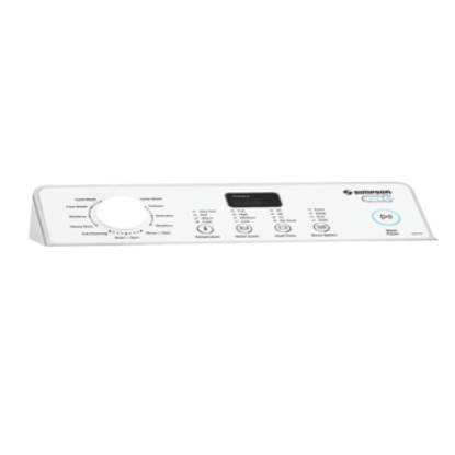 Picture of control panel, assembly
