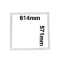 Picture of gasket, freezer door, FZR   NB380H