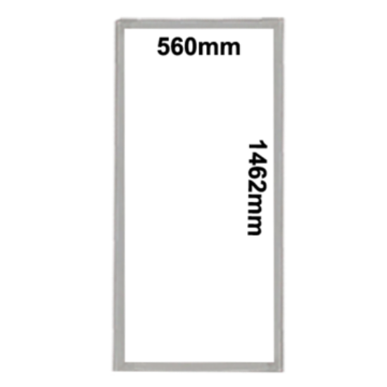 Picture of gasket, freezer door, FZR FN300H