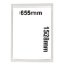 Picture of gasket, fridge door, door, FC