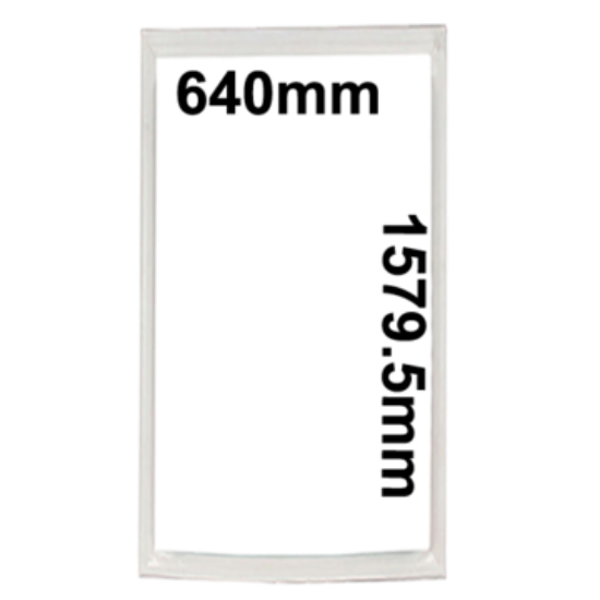 Picture of gasket, fridge door, FC