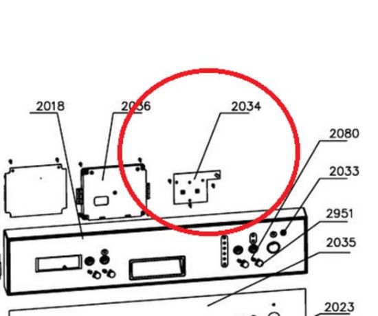 Picture of CONTROL PCB For DeLonghi D/WASHER