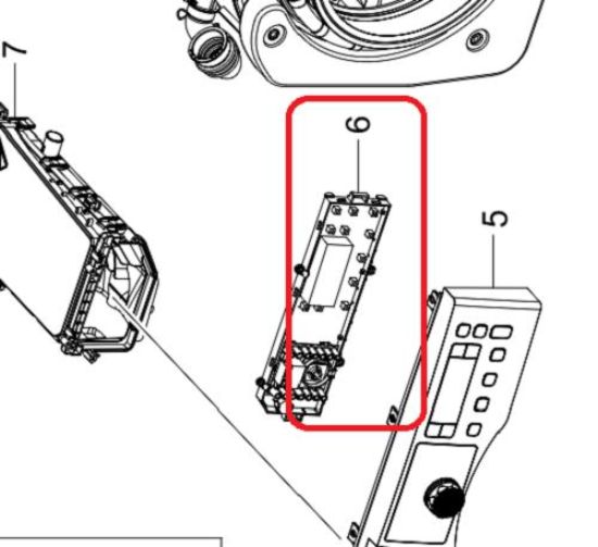 Picture of CONTROL PCB For samsung WASHER