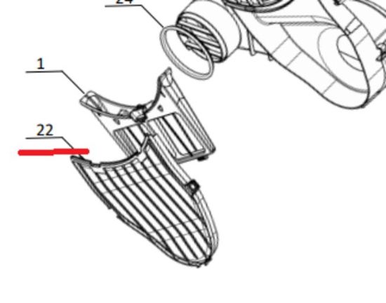 Picture of COVER HOUSING BLOWER