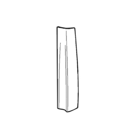 Picture of cover, handle, freezer door