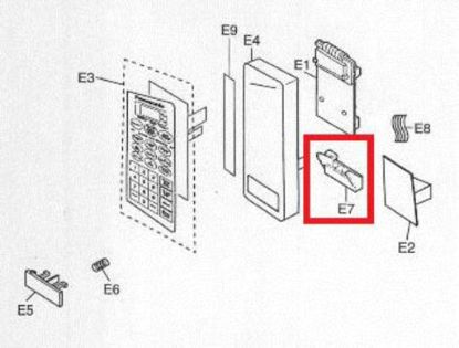 Picture of DOOR RELEASE BUTTON 