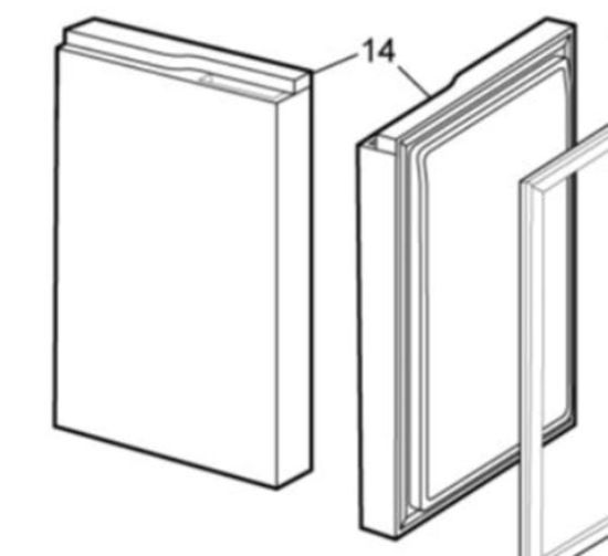 Picture of DOOR SPARE FZR L+R WQE6000SA-D