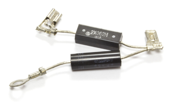 Picture of DOUBLE SQUARE - ROUND DIODE 