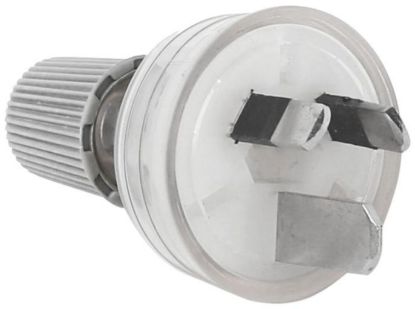 Picture of PLUG 3 PIN - Black 15AMP 