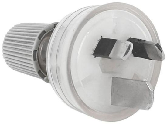 Picture of PLUG 3 PIN - Black 15AMP 