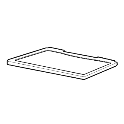 Picture of SHELF GLASS  F ASSY  WTB3100WA 