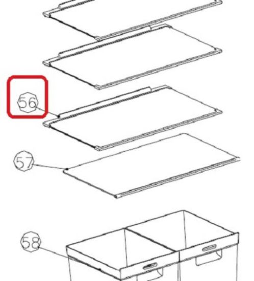 Picture of shelf glass.