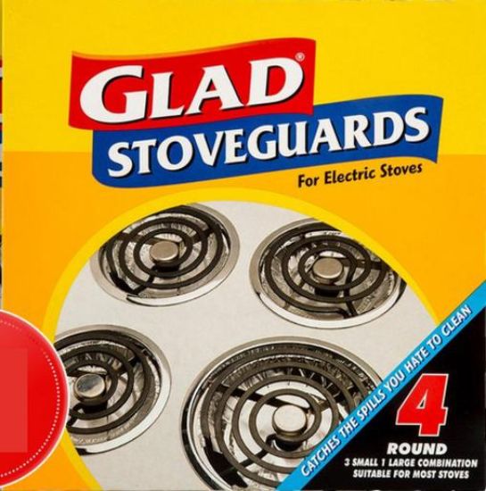 Picture of Glad StoveGuards 3 small, 1 large 