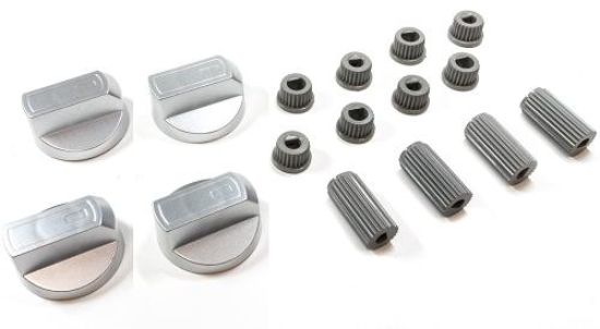 Picture of GREY OVEN KNOB WITH REDUCTIONS KIT 4pcs - UNIVER