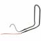 Picture of HEATER DEFROST MAYTAG Large horseshoe shape-Unterminated leads,no DTT fitted