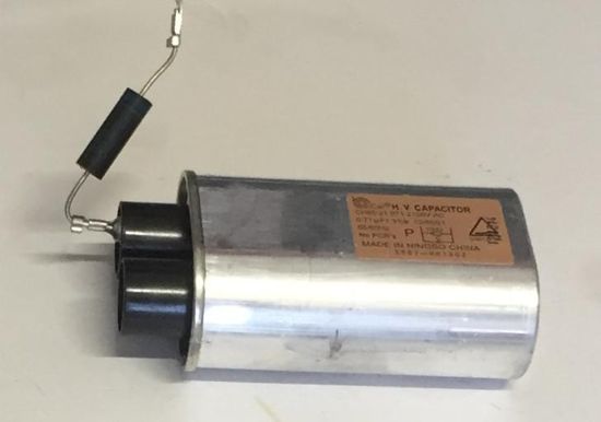 Picture of High Voltage Capacitor & Diode -Bonn CM-1300T (Used Part).  