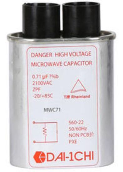 Picture of High Voltage Capacitor 0.71uf 2100V For BONN OVEN