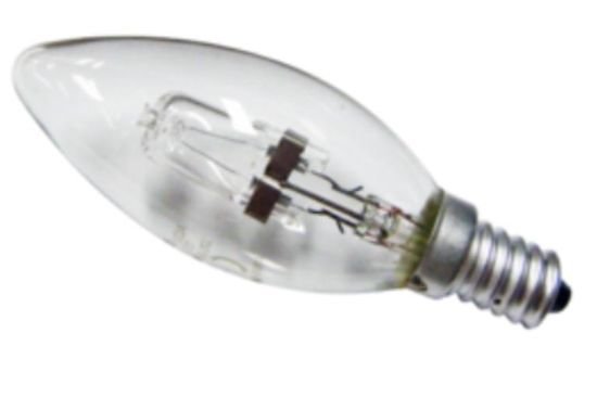 Picture of kit, lamp, 28WHALOGEN,E14 CLEAR