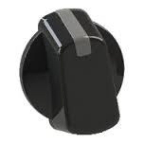 Picture of KNOB 40MM UNI SINGLE BLACK