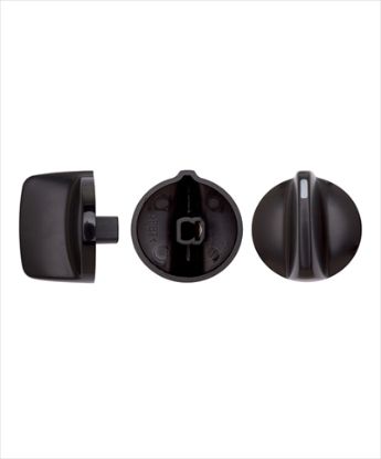 Picture of KNOB ASSY BLACK PKT4 - keep old sleeve from original knob
