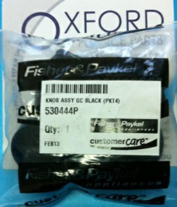 Picture of KNOB ASSY GC BLACK (PKT4). 
