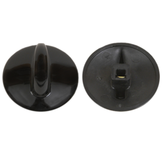 Picture of KNOB CONTROL BLK SIMP 