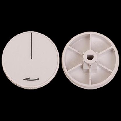 Picture of KNOB CONTROL WHT FLAT TYPE
