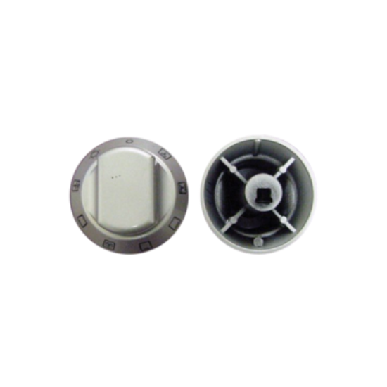 Picture of knob, control, silver