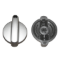 Picture of knob, control, stainless