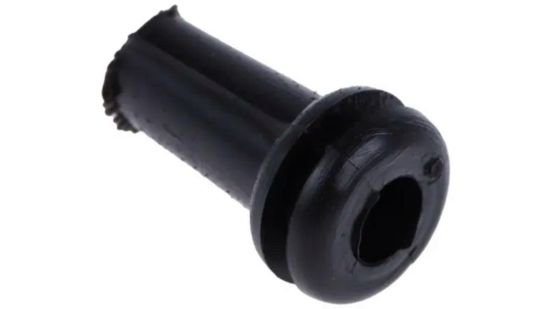 Picture of Pack 50. PVC 9.52 Cable Grommets for maximum of 6.35mm cable diameter 