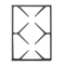 Picture of pan support, TRIVET CAST 90 MID/R