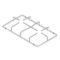 Picture of pan support, TRIVET CAST R/H 75